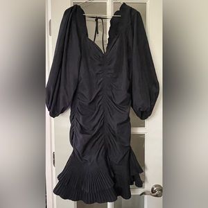 Parker | Black Midi Dress